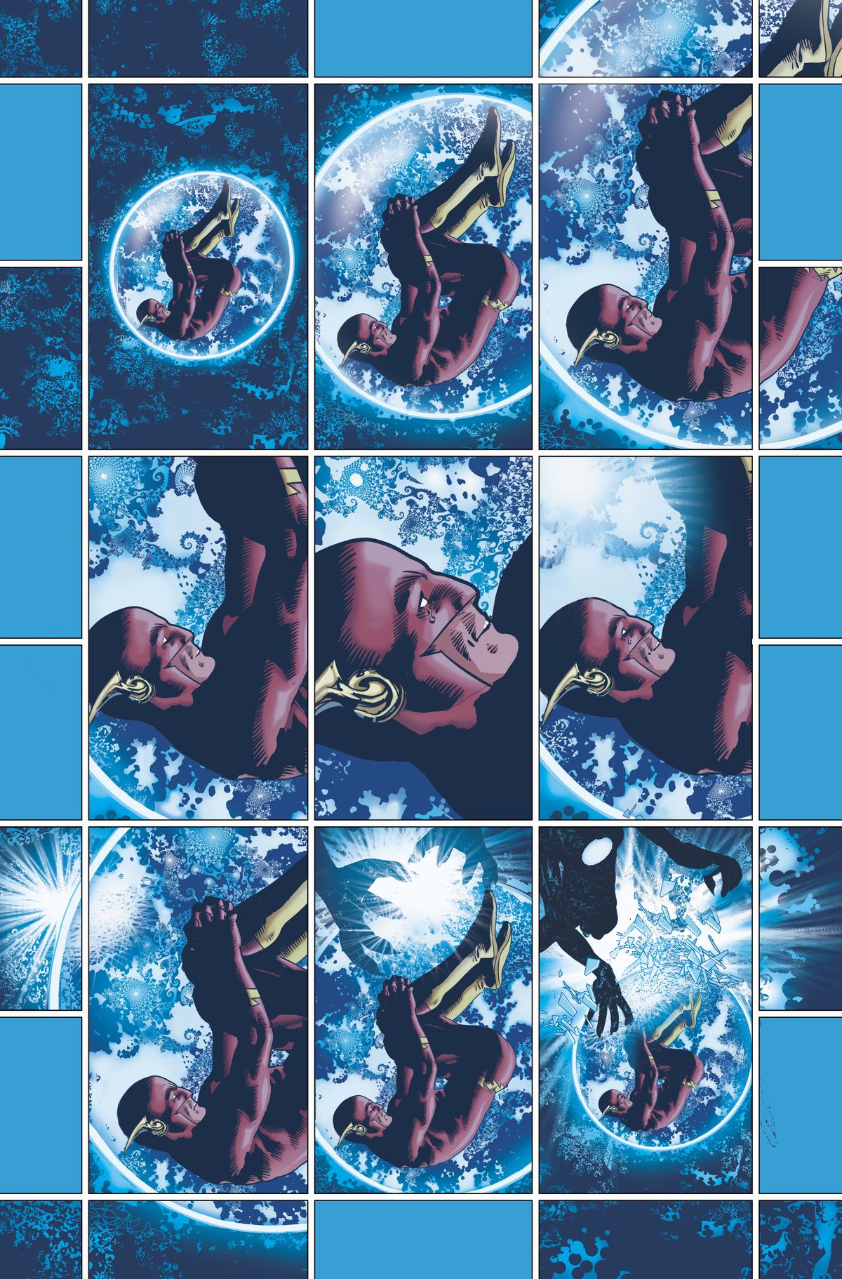 Interior art from The Flash #2.