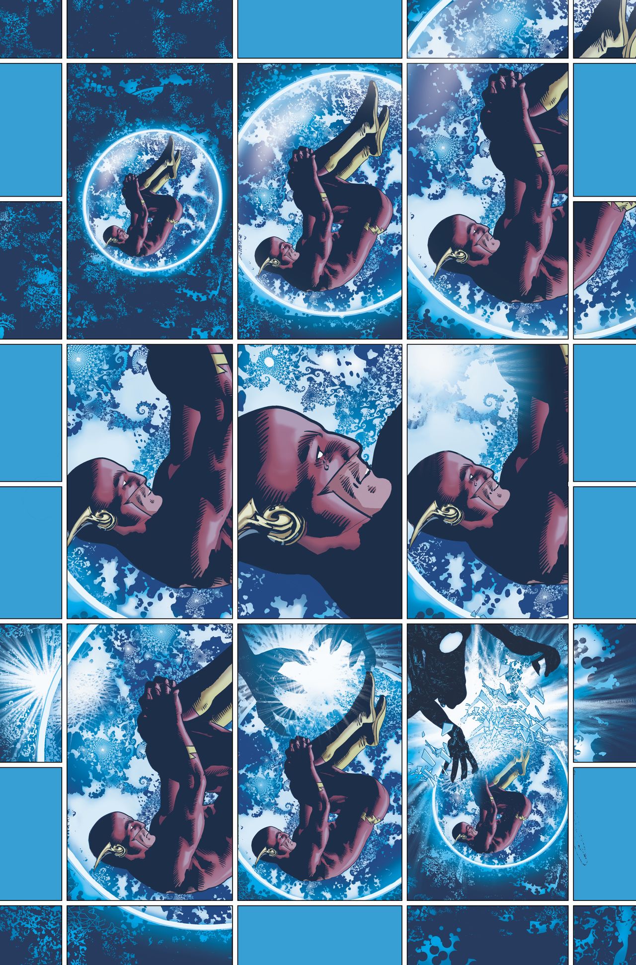 Interior art from The Flash #2.