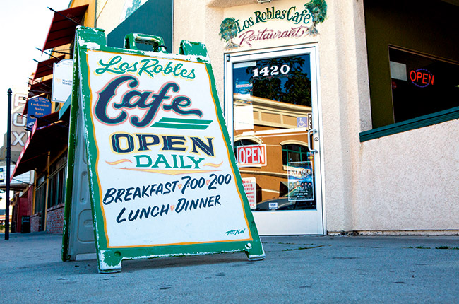 Paso Robles, Los Robles Cafe
