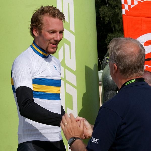 Olof Jonsson came in fourth and was awarded the jersey and title as the U23-champion