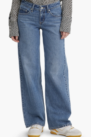 Low Loose Rigid Jeans
