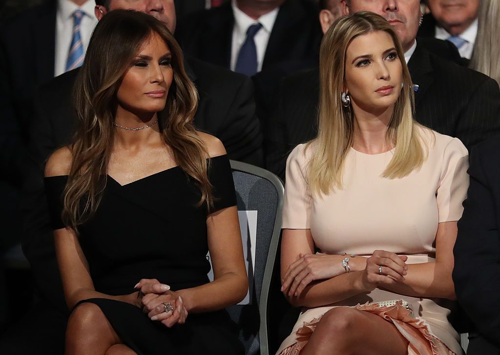 Melania and Ivanka Trump.