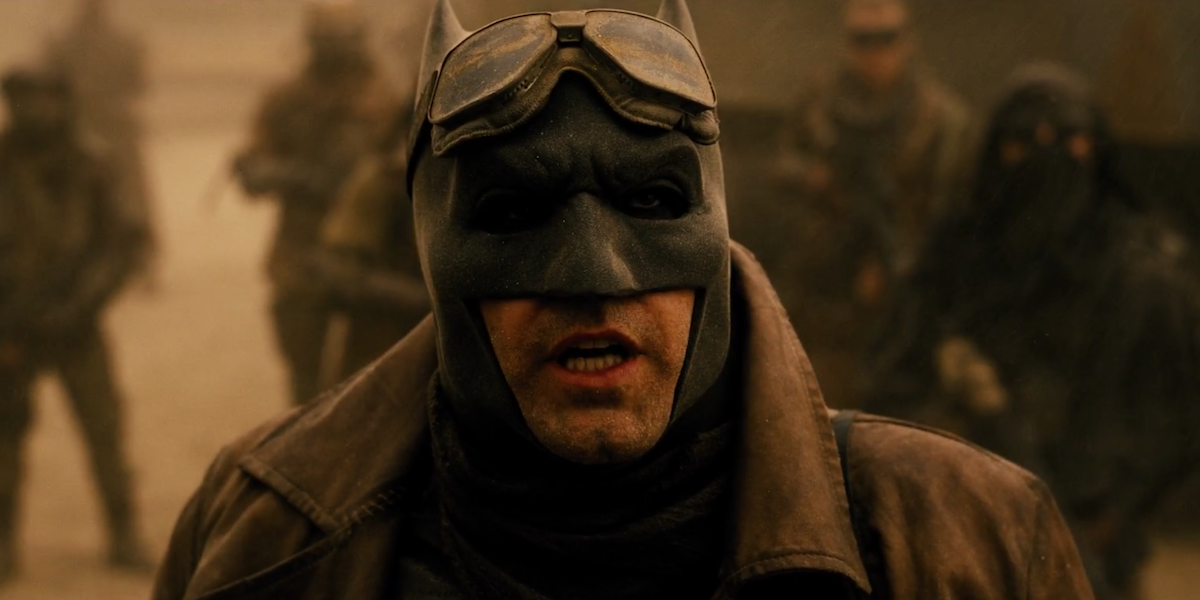 Wait, Batman V Superman's Knightmare Scene Wasn't Originally In The Script?  | Cinemablend