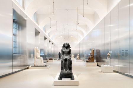 interior of the Museo Egizio