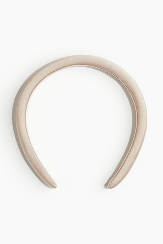 Padded Satin Hairband