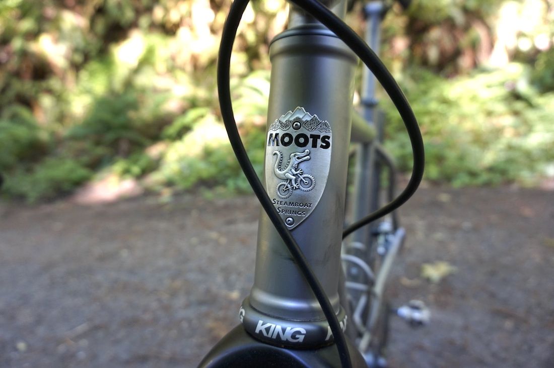 Moots Routt YBB< rear-suspension gravel bike