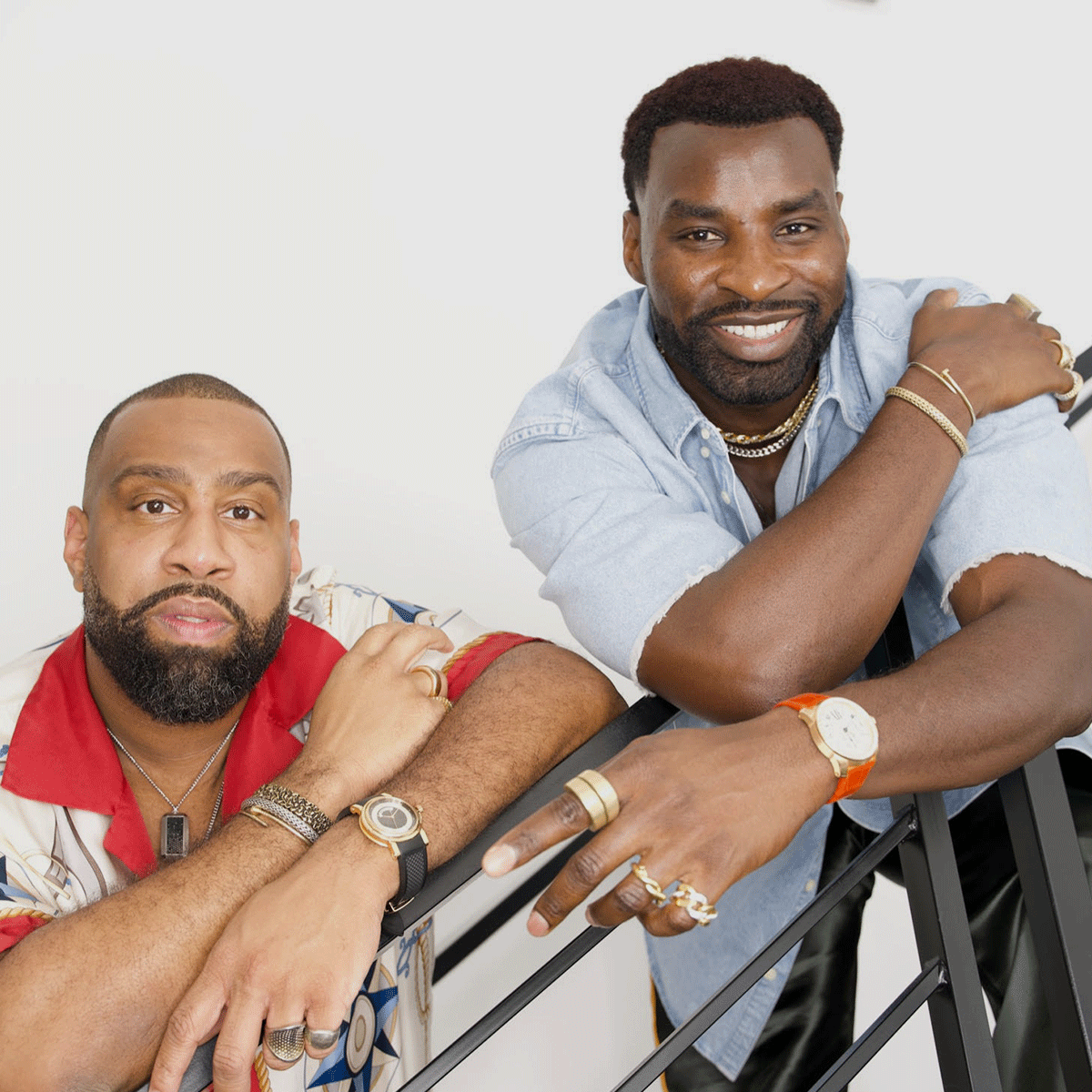 GIF of Celeb Stylists Wayman + Micah