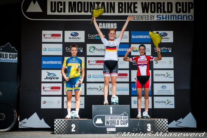 Podium: Jenny Rissveds, Helen Grobert , Jovana Crnogorac