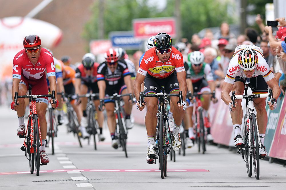 Peter Sagan wins stage 4 at the Eneco Tour