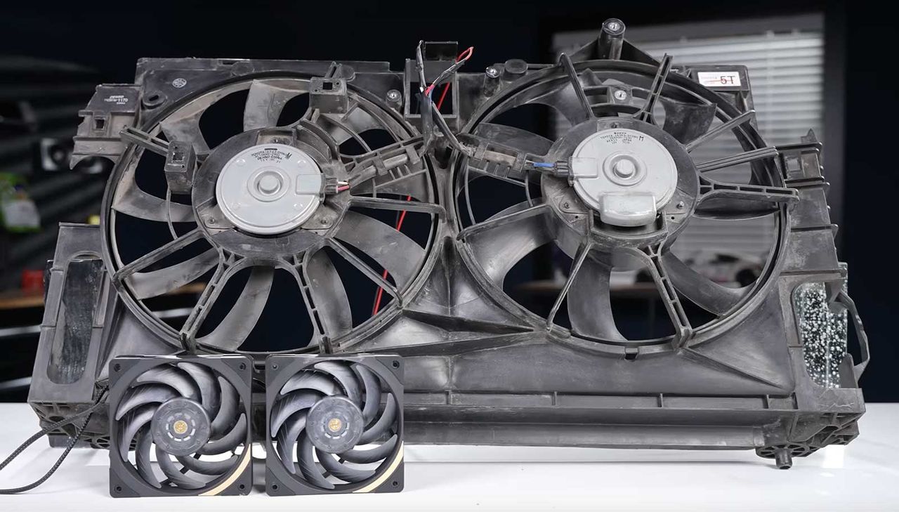 Geekerwan tests AMD Threadripper Pro 9995WX cooled by a BMW M4 radiator and pump