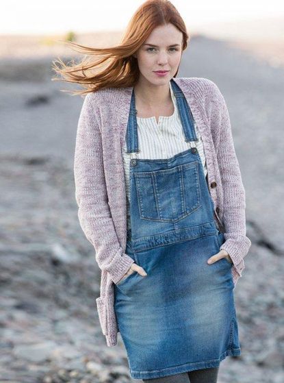 Denim Pinafore Dress