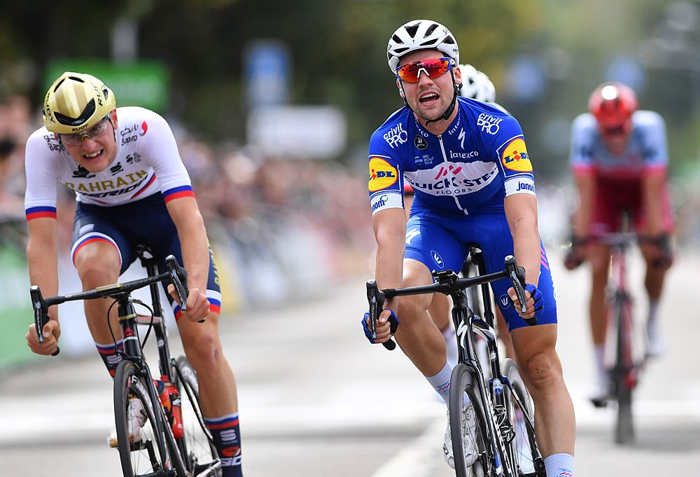 Maximilian Schachmann of Germany and Team Quick-Step Floors wins stage 2 at Deutschland Tour
