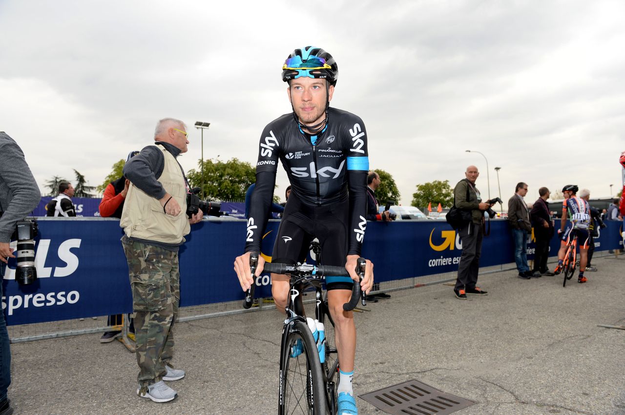 Leopold Konig at the start