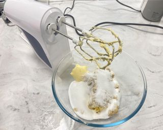 Image of Braun MutliMix during cookie dough test
