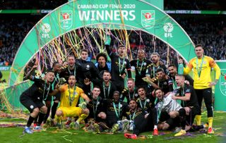 Manchester City have won the Carabao Cup for the last three seasons (Mike Egerton/PA)