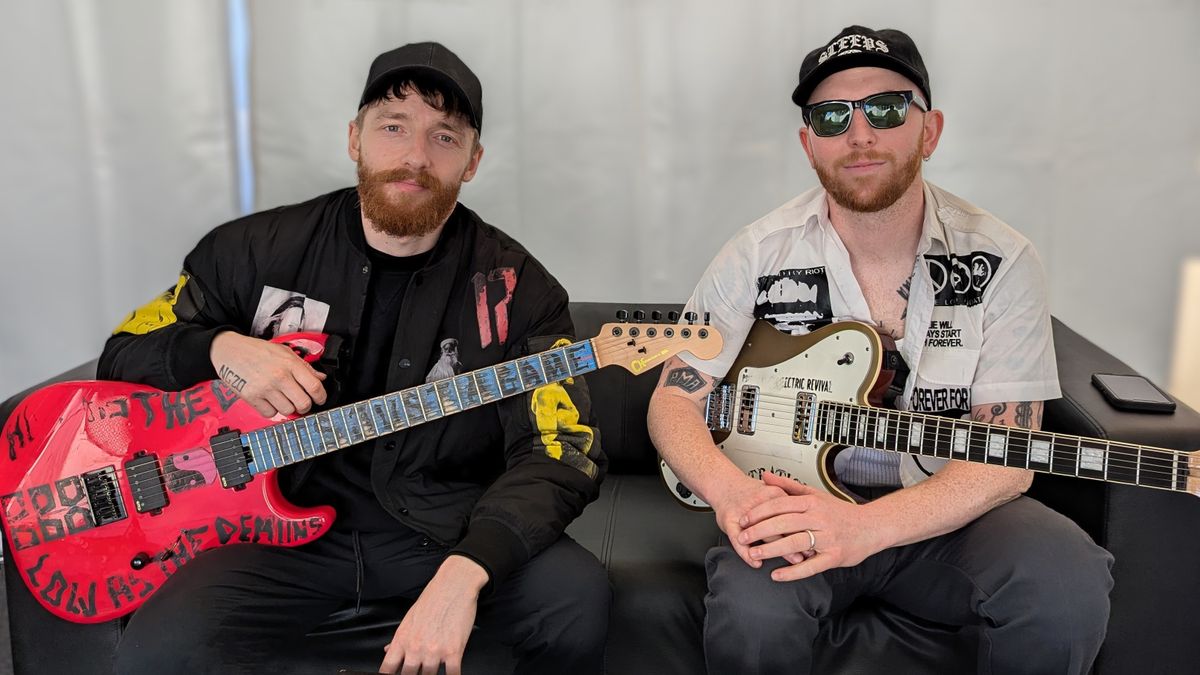 While She Sleeps guitarist Sean Long and Mat Welsh