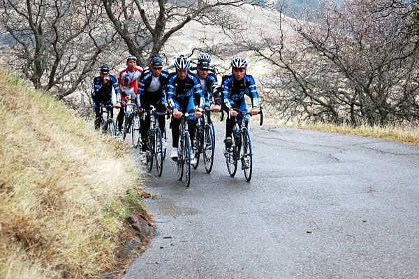 The climbers are together with Danielson and Leipheimer still off the front.
