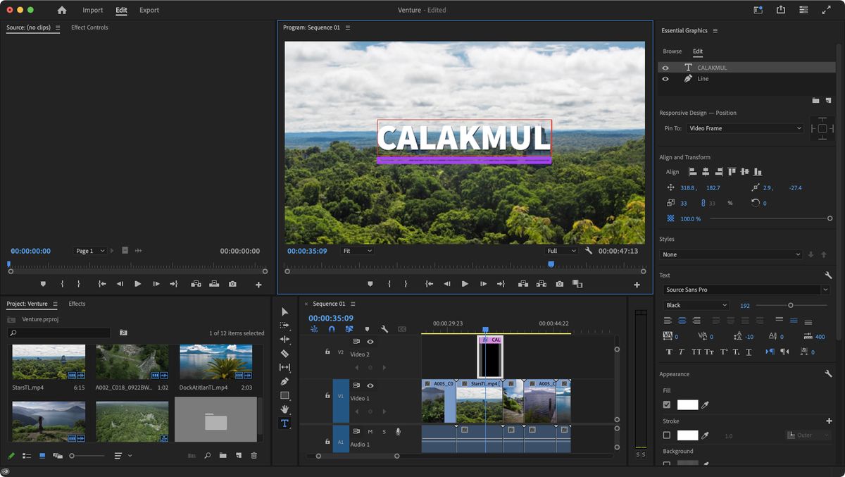 How to add titles in Adobe Premiere Pro | TechRadar