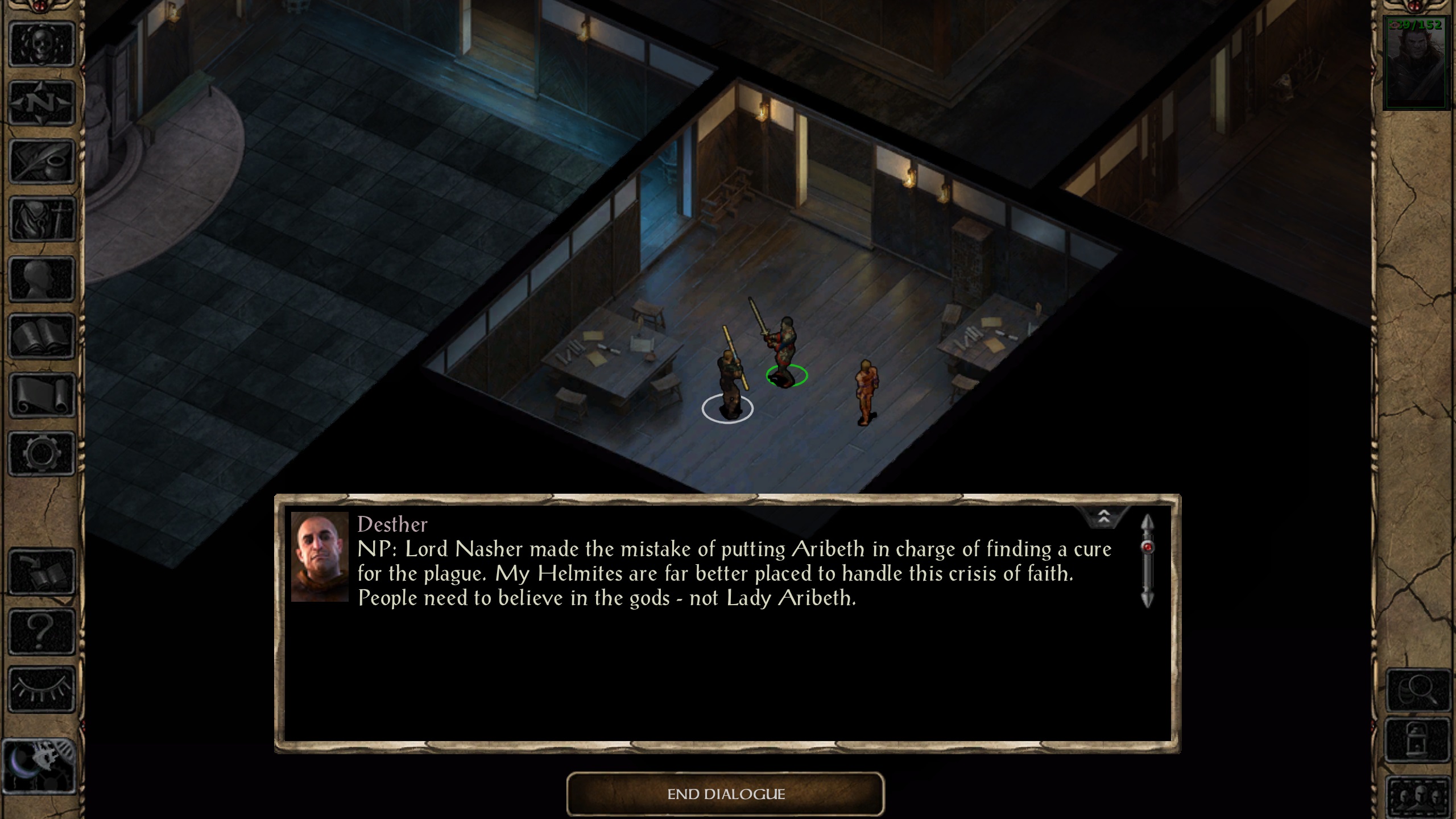 Neverwinter Nights campaign remade in Baldur's Gate 2 with assets taken from Pillars of Eternity.