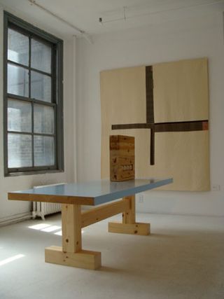 ’Pioneer’ table by Robert Bristow & Pilar Proffitt, on display at Ralph Pucci
