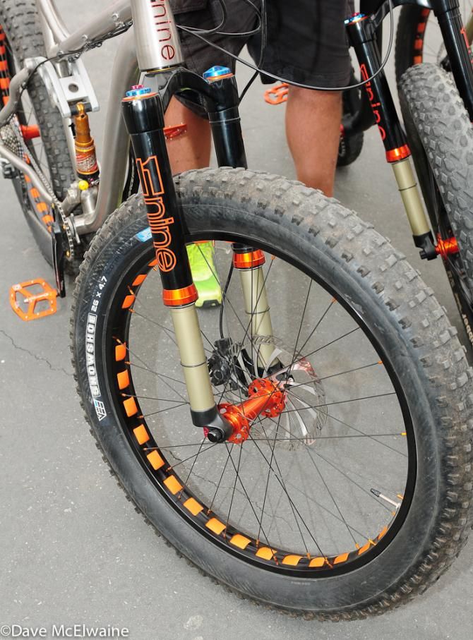 Fat tire bikes are everywhere at Sea Otter this year.