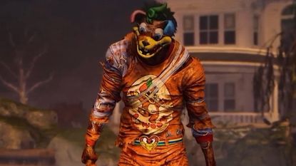 The Hillbilly outfit available during the DBD Haunted by Daylight event.