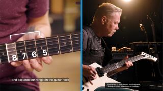 Simply Guitar (L) vs Yousician (R): Video tutorials