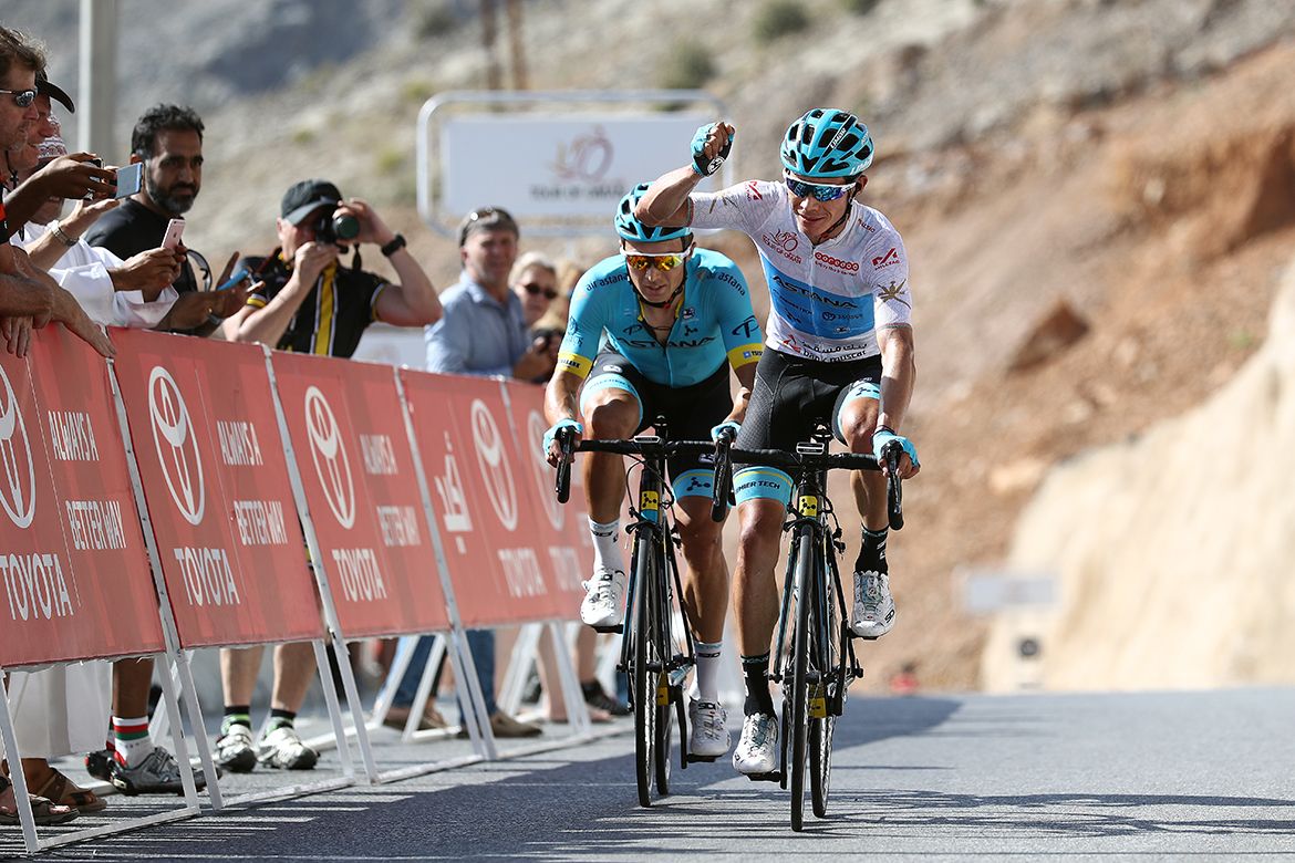 Alexey Lutsenko and Miguel Angel Lopez (Astana) dominated the Tour of Oman
