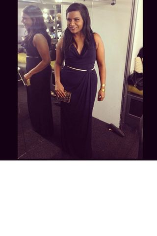 Mindy Kaling's Dress At The SAG Awards 2014 Instagram photos