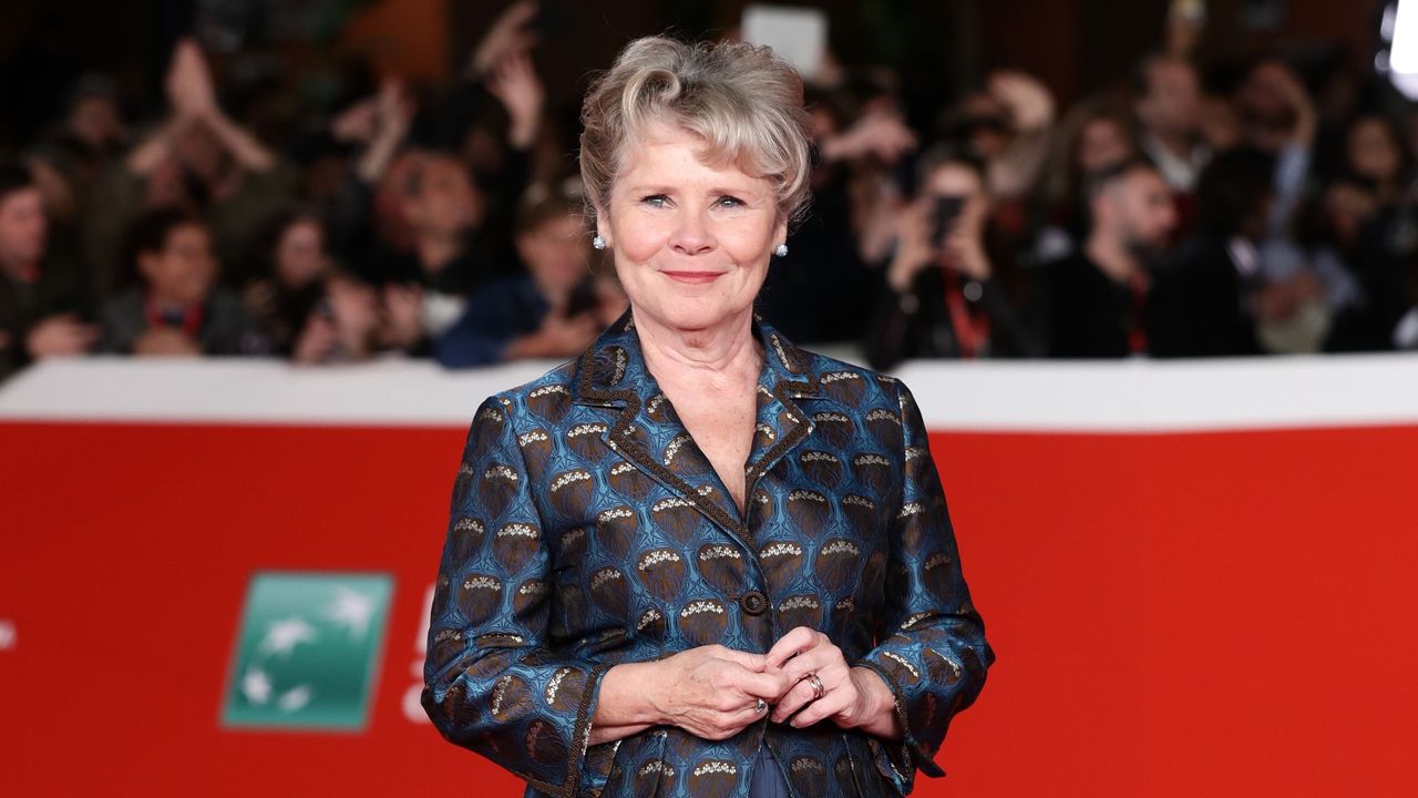 Imelda Staunton on the red carpet.