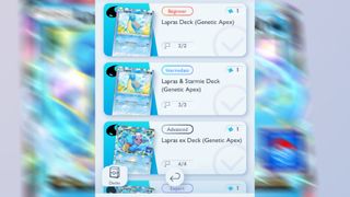 Pokemon TCG Pocket Lapras ex Event