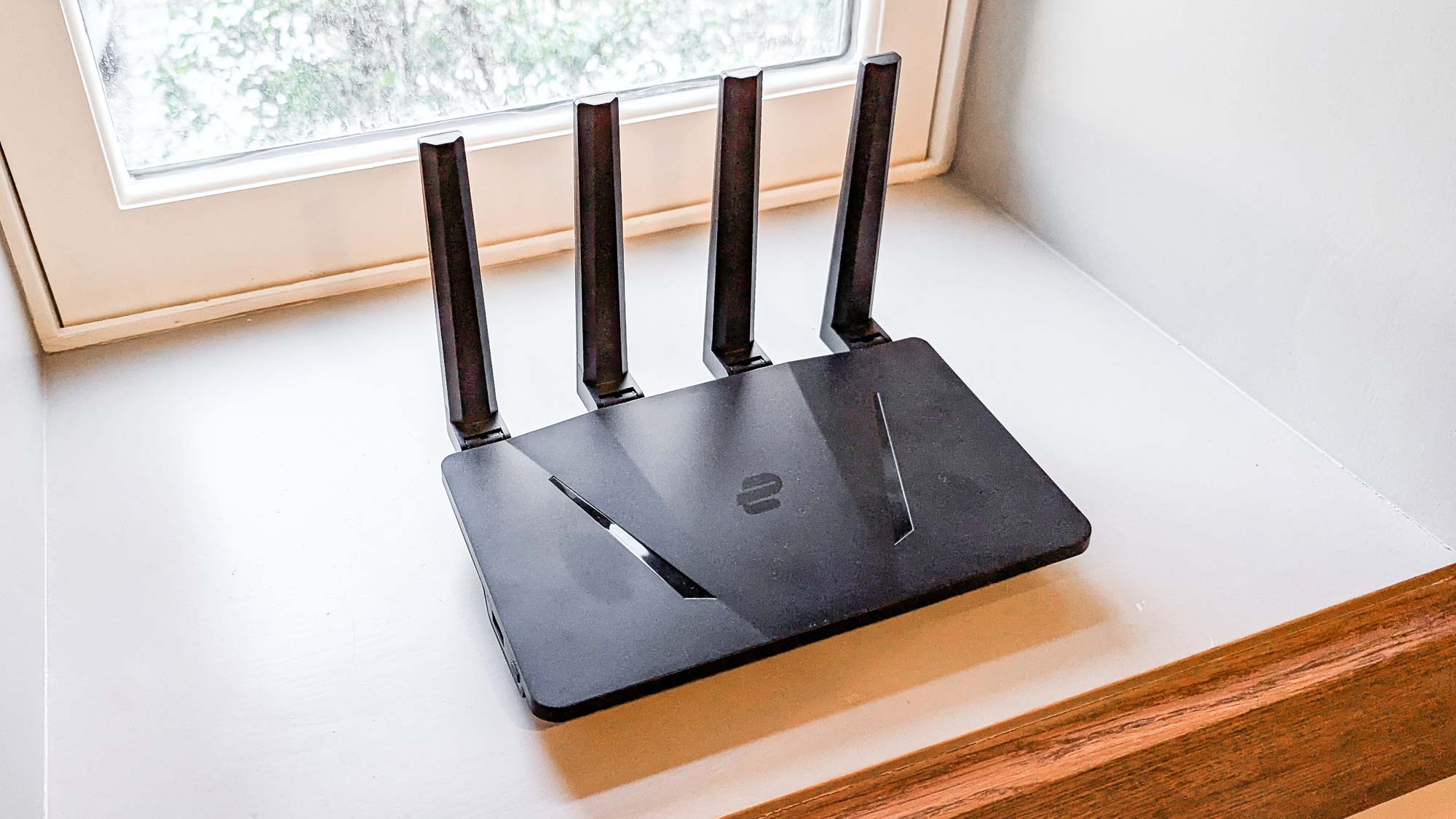 ExpressVPN Aircove on desk