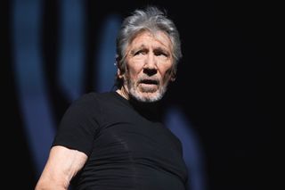 A picture of Roger Waters on stage