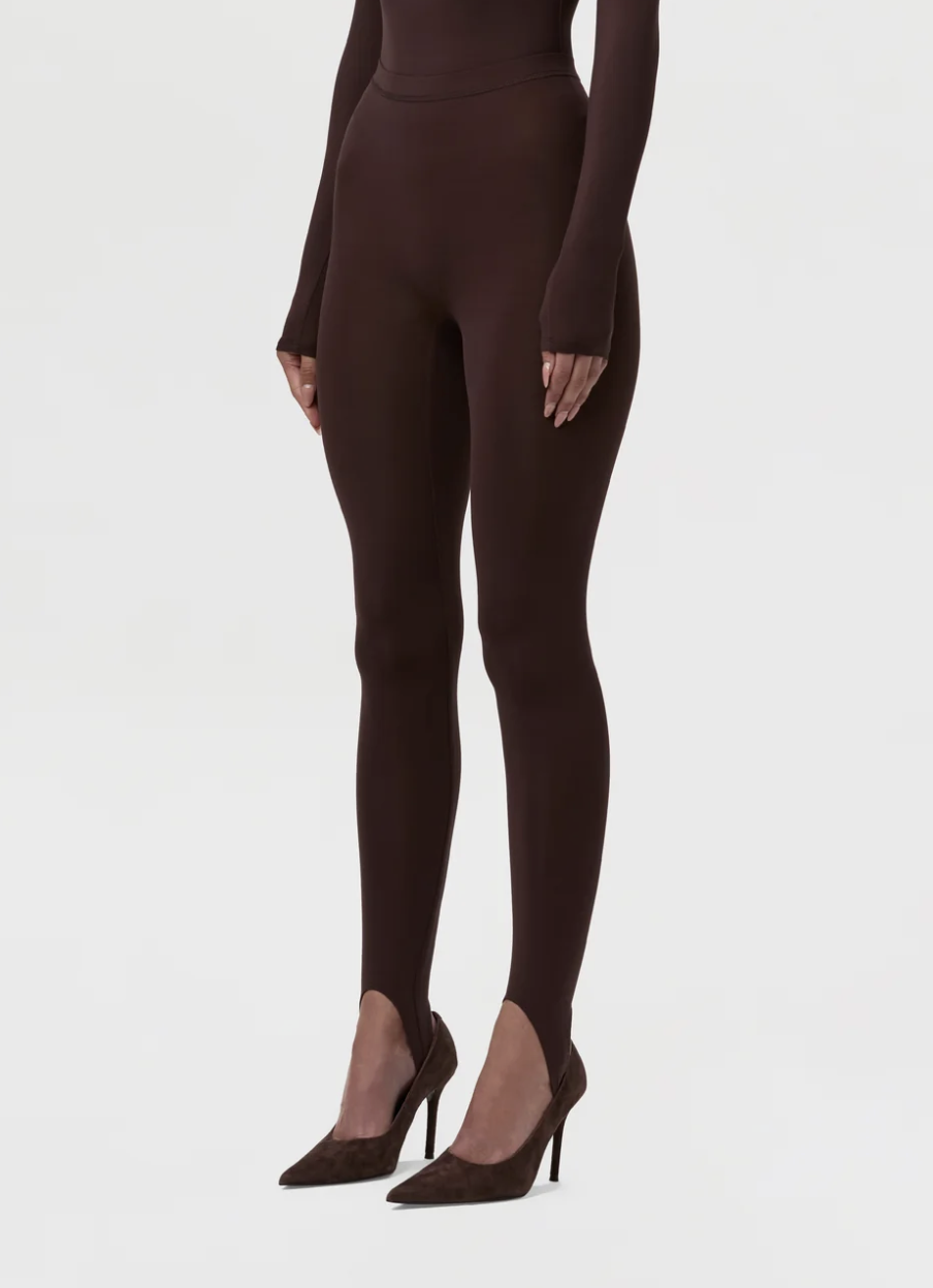 Naked Wardrobe brown leggings