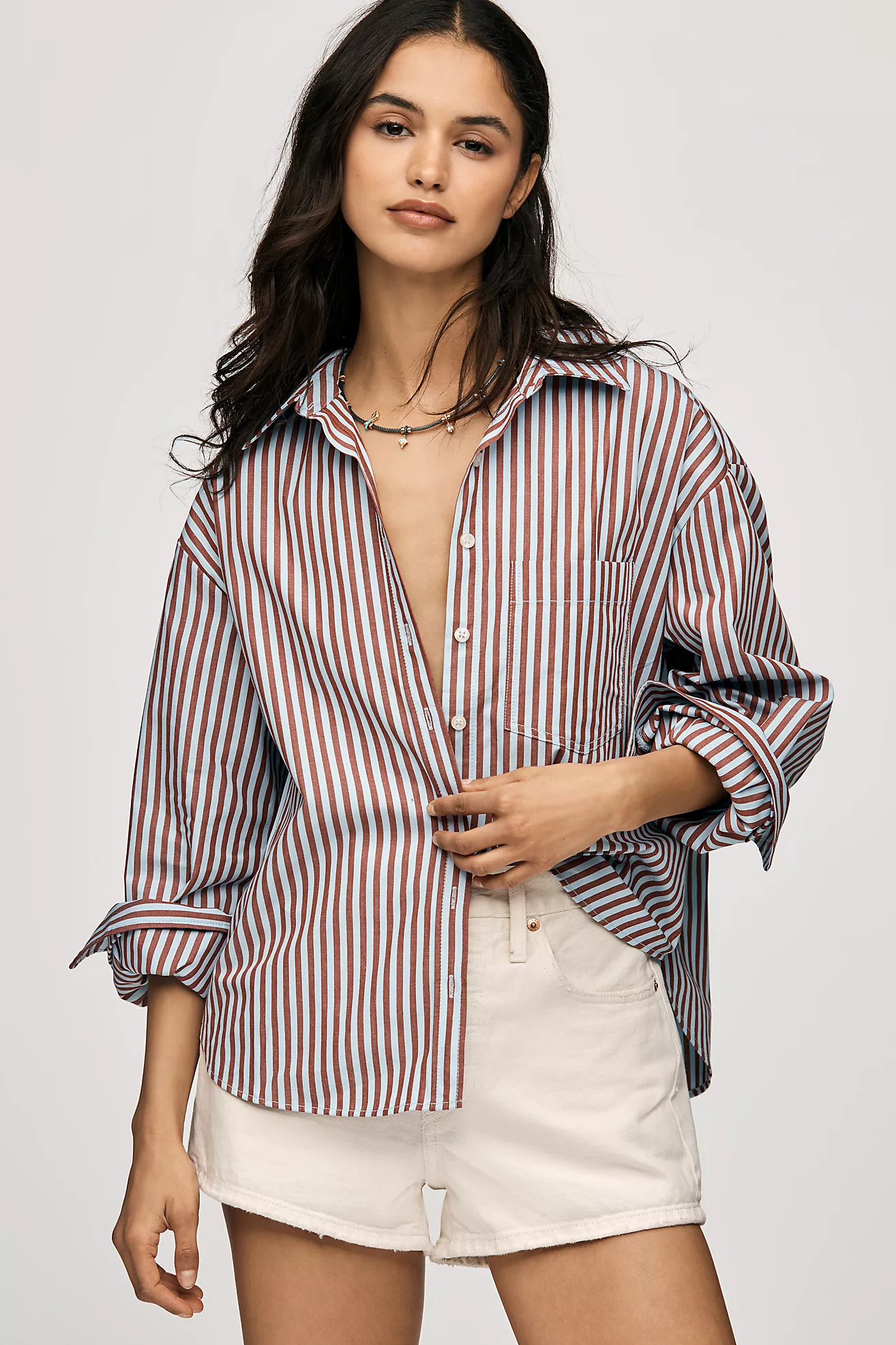 The Shrunken Bennet Buttondown Shirt by Maeve