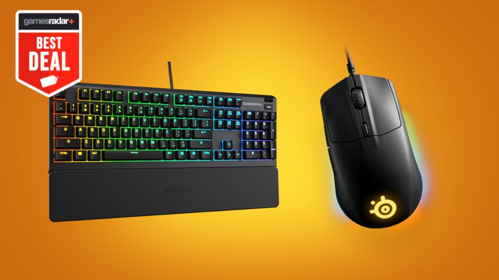 You can grab a SteelSeries gaming mouse and keyboard for under 50