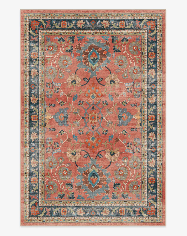 Calabria Coral Multicolour Rug