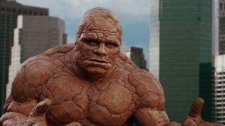 Michael Chiklis pleading with someone as The Thing in Fantastic Four.
