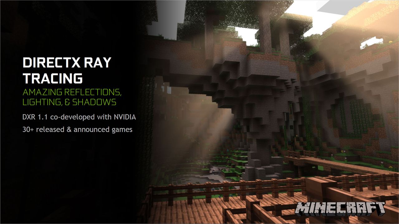 Nvidia slides detailing the upcoming DirectX 12 Ultimate features.