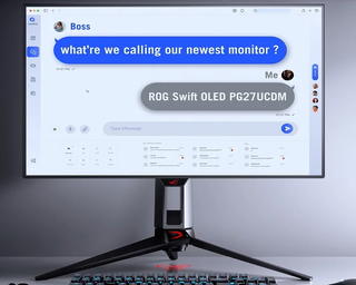 Image of the Asus ROG Swift OLED PG27UCDM teaser