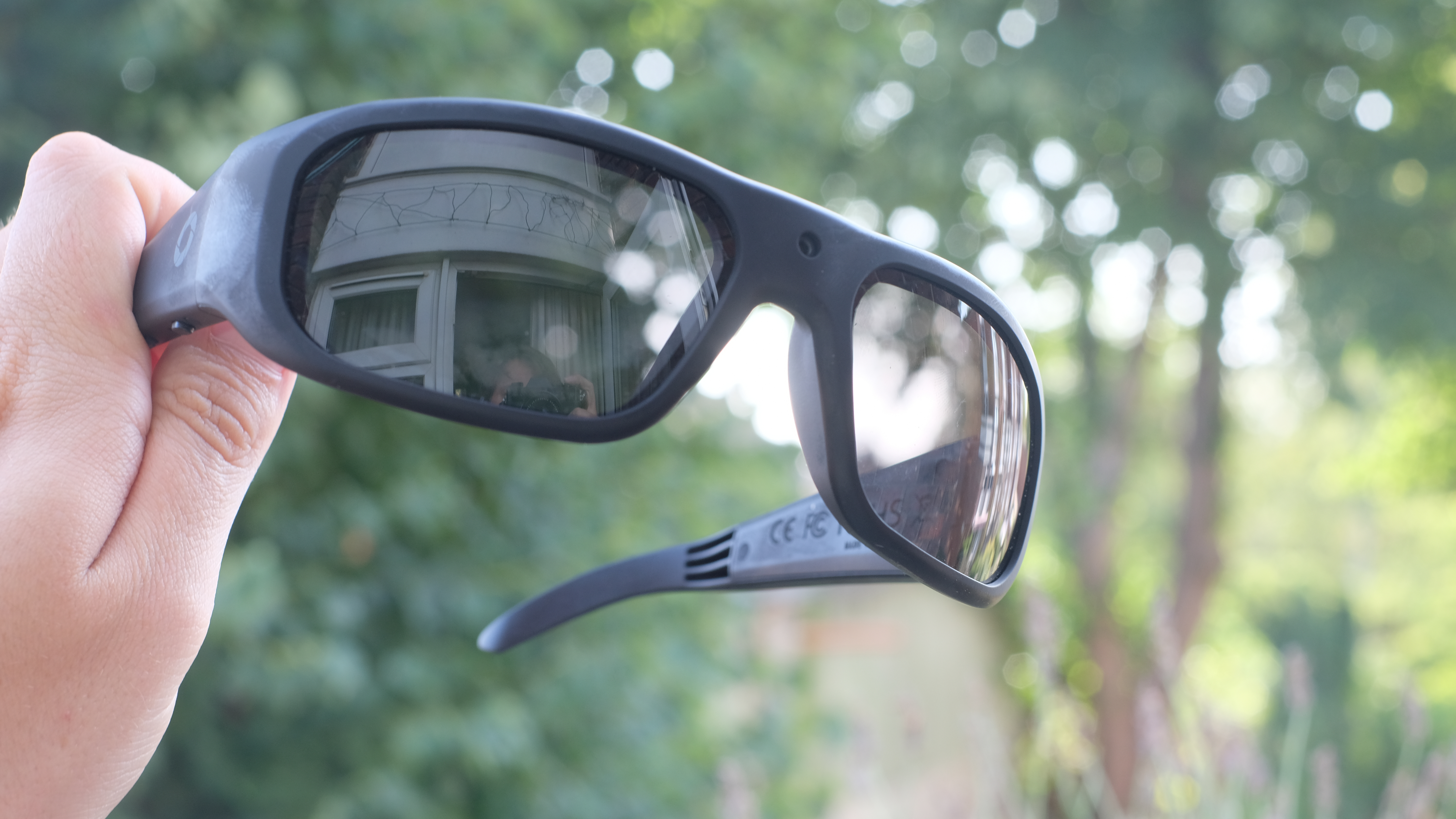 Photograph of iVue The Glide camera sunglasses