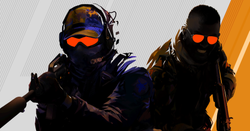 The CS2 key art.