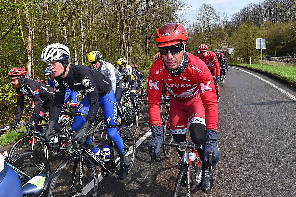 Joaquim Rodriguez (Katusha) at Liege-Bastogne-Liege