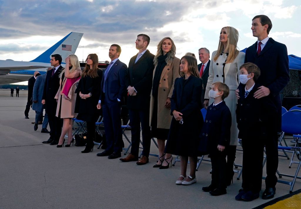 Members of the Trump family.