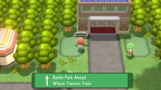 Pokemon Brilliant Diamond Shining Pearl Battle Park