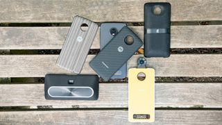 All Moto Mods should be compatible with the Moto Z4 (Image credit: TechRadar)