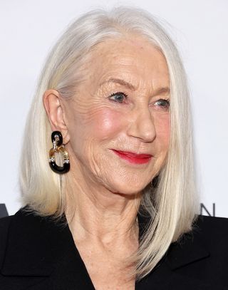 gray hair - helen mirren