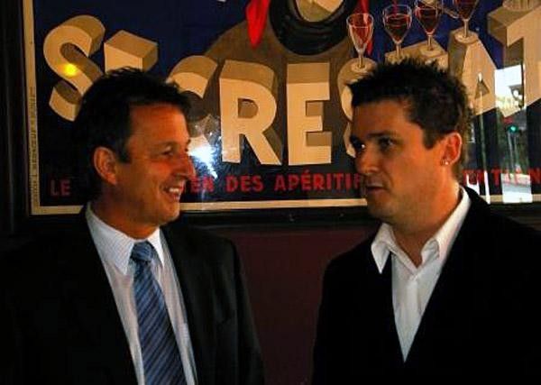 Sponsor Enzo Spangher Corporate Services Manager - Holmesglen Institute of TAFE and Host John Thompson-Mills