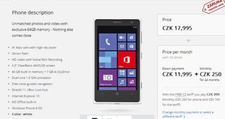 Lumia 1020 Czech Republic
