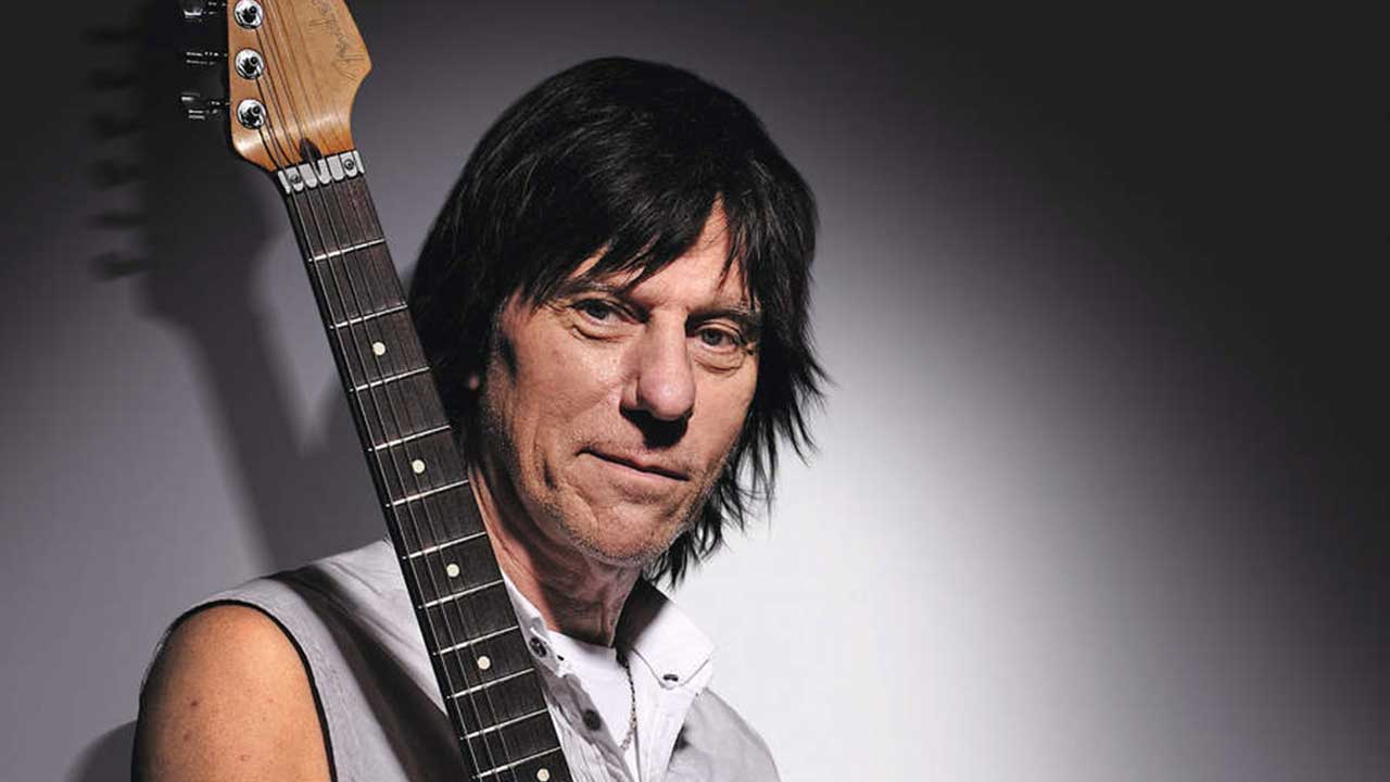 Jeff Beck studio portrait